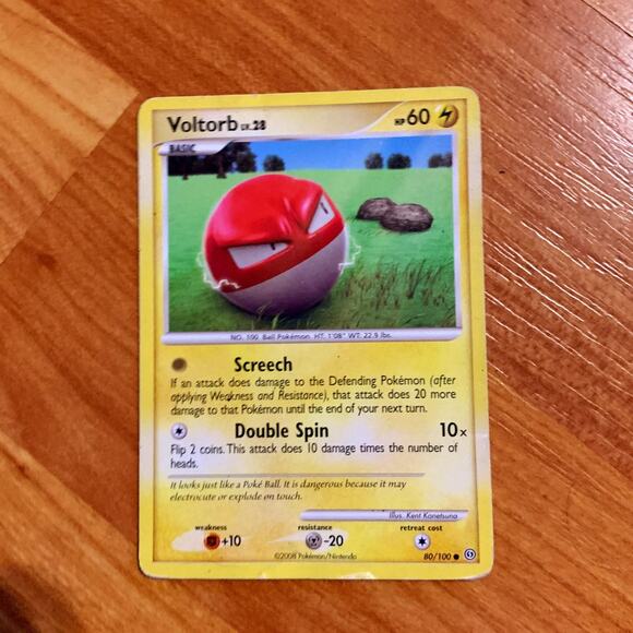 2008‎ Voltorb Pokemon Card - Picture 1 of 2